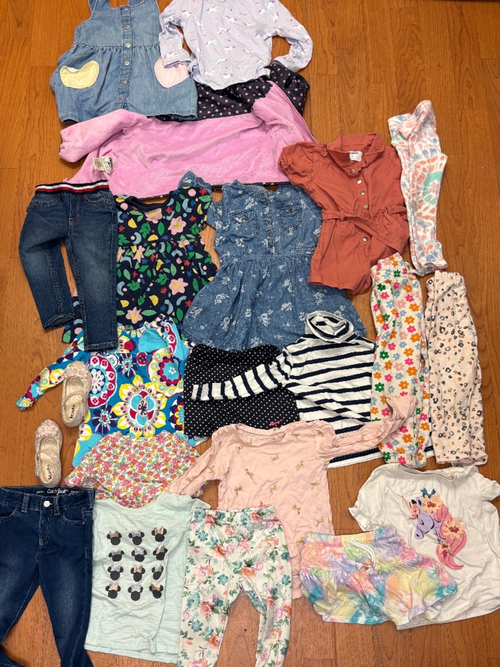 Large girl clothing bundle 2T-3T